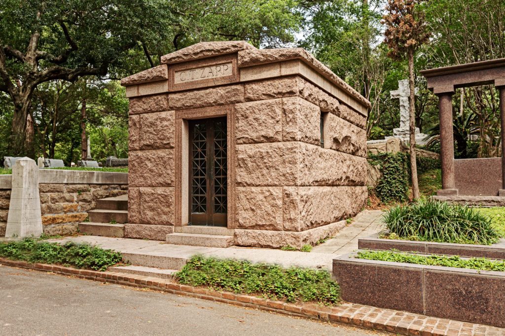 Ct Zapp mausoleum